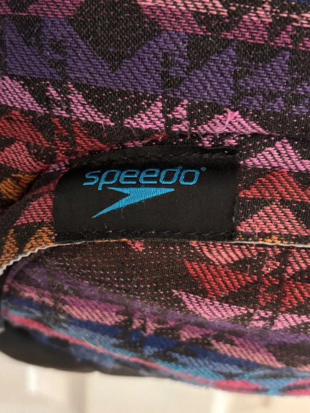 SPEEDO Day Break Backpack Multicolor Southwestern Aztec Design Boho Hipster